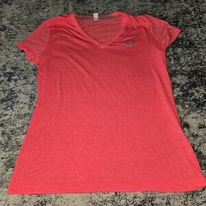 Under Armour Pink Relaxed Short Sleeve Tee